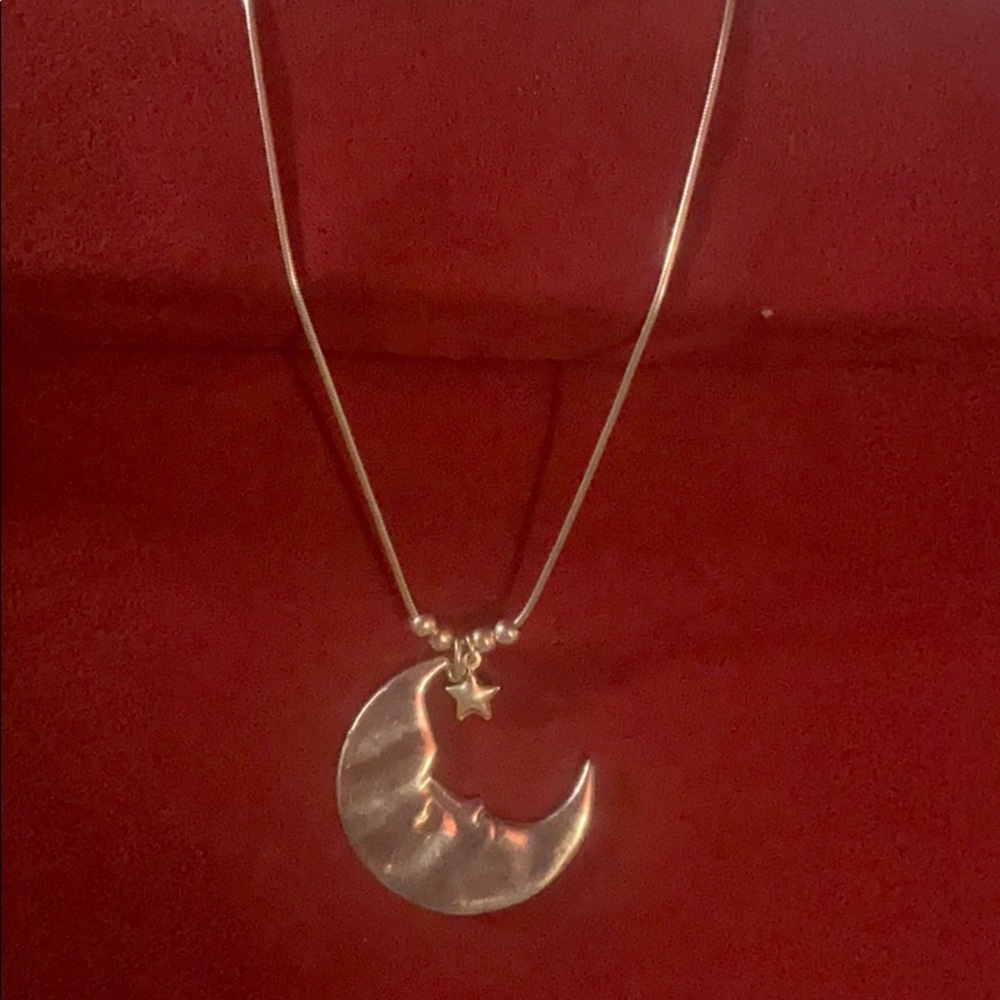 Moon🌕Stars+beads 925 18”chain+925⭐️ earrings+Jessica Simpson Fancy 4ever💦 3.4oz - Picture 10 of 13